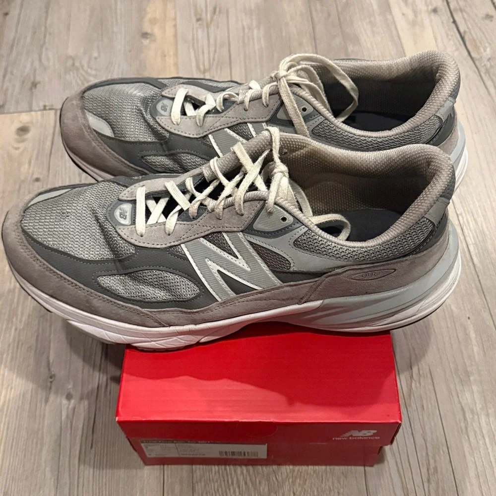 MENS NEW BALANCE 990 GREY SNEAKER